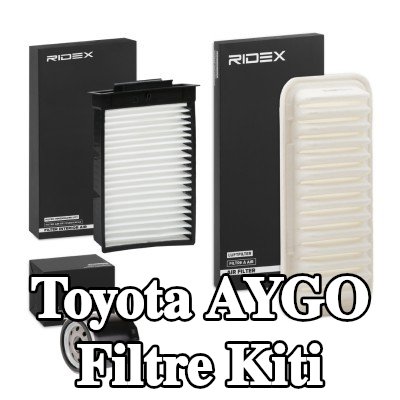 RIDEX Filtre kiti — Toyota Aygo