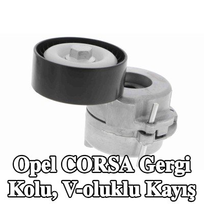 VAICO Gergi kolu, V-kayışı Orijinal VAICO Kalitesi — Opel Corsa