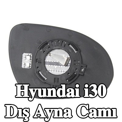 ABAKUS Sol yan ayna camı, Isıtmalı — 2012 Hyundai i30
