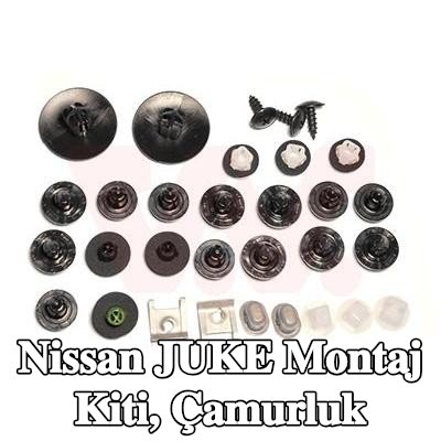 VAN WEZEL Montaj Kiti, çamurluk — Nissan Juke
