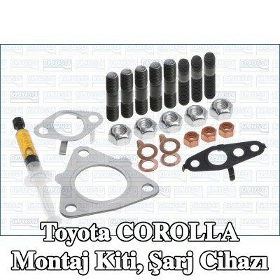 AJUSA Montaj Kiti, conta/sızdırmazlık elemanları ile şarj cihazı — 2002 Toyota Corolla