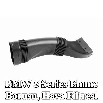 VAICO Emme borusu, hava filtresi Hava girişinden hava filtresine — 2009 BMW 5 Series