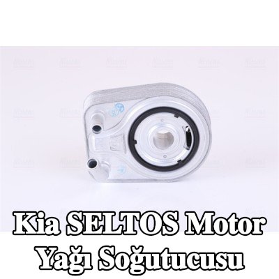 NISSENS Conta/sızdırmazlık elemanları ile motor yağı soğutucusu, filtre olmadan — Kia Seltos
