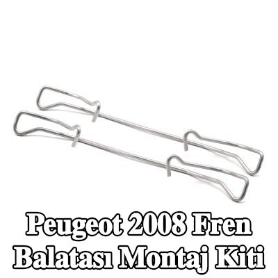 BOSCH Fren balatası montaj kiti — Peugeot 2008