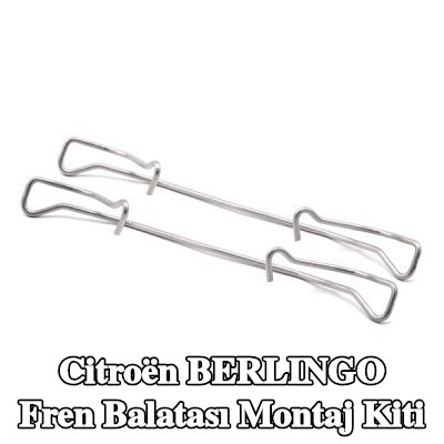 BOSCH Fren balatası montaj kiti — 2012 Citroën Berlingo