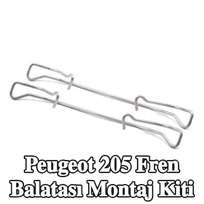 BOSCH Fren balatası montaj kiti — Peugeot 205