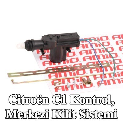 AMiO Kontrol, merkezi kilit sistemi Ön, Arka, her iki taraf, Kölelik — Citroën C1