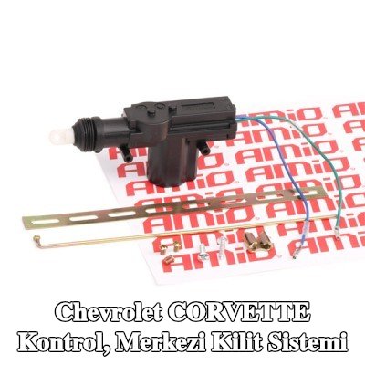 AMiO Kontrol, merkezi kilit sistemi Ön, Arka, her iki taraf, Kölelik — Chevrolet Corvette