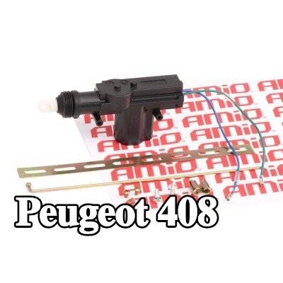 AMiO تحكم, نظام القفل المركزي الأمامي, الخلفي, كلا الجانبين, تابع — Peugeot 408