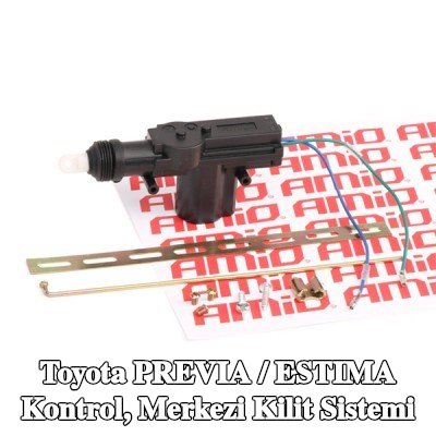 AMiO Kontrol, merkezi kilit sistemi Ön, Arka, her iki taraf, Kölelik — Toyota Previa / Estima