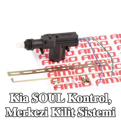 AMiO Kontrol, merkezi kilit sistemi Ön, Arka, her iki taraf, Kölelik — Kia Soul