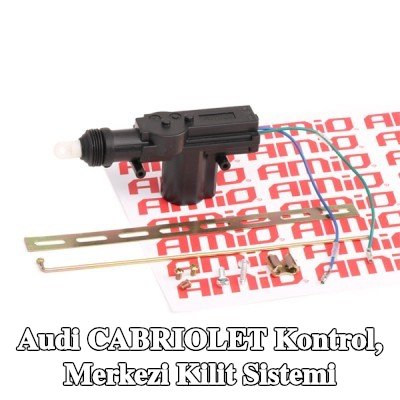AMiO Kontrol, merkezi kilit sistemi Ön, Arka, her iki taraf, Kölelik — Audi Cabriolet