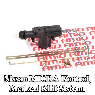 AMiO Kontrol, merkezi kilit sistemi Ön, Arka, her iki taraf, Kölelik — Nissan Micra