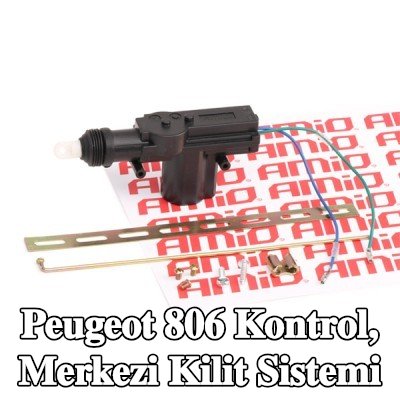 AMiO Kontrol, merkezi kilit sistemi Ön, Arka, her iki taraf, Kölelik — Peugeot 806