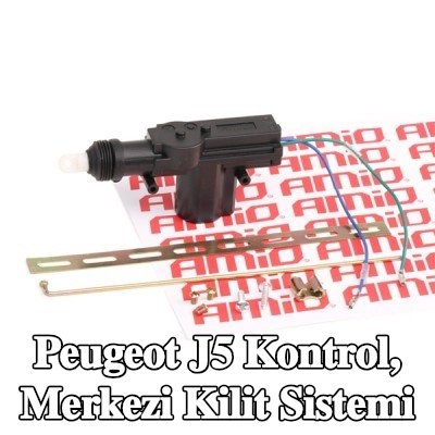 AMiO Kontrol, merkezi kilit sistemi Ön, Arka, her iki taraf, Kölelik — Peugeot J5