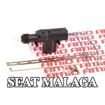 AMiO تحكم, نظام القفل المركزي الأمامي, الخلفي, كلا الجانبين, تابع — SEAT Malaga