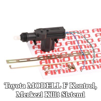 AMiO Kontrol, merkezi kilit sistemi Ön, Arka, her iki taraf, Kölelik — Toyota Modell F