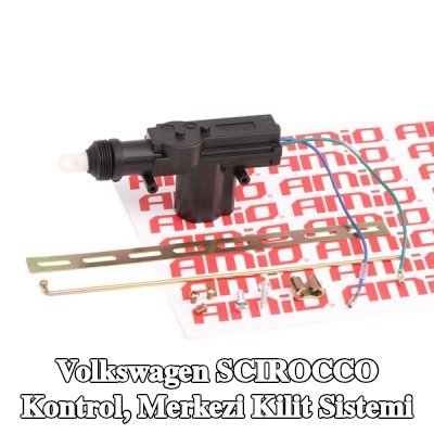 AMiO Kontrol, merkezi kilit sistemi Ön, Arka, her iki taraf, Kölelik — 1990 Volkswagen Scirocco