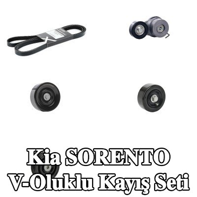 RIDEX V-Oluklu Kayış Seti — Kia Sorento