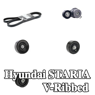 RIDEX مجموعة أحزمة V-Ribbed — Hyundai Staria