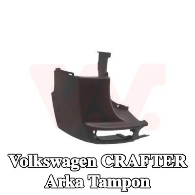 VAN WEZEL Arka tampon Sol Arka — 2012 Volkswagen Crafter