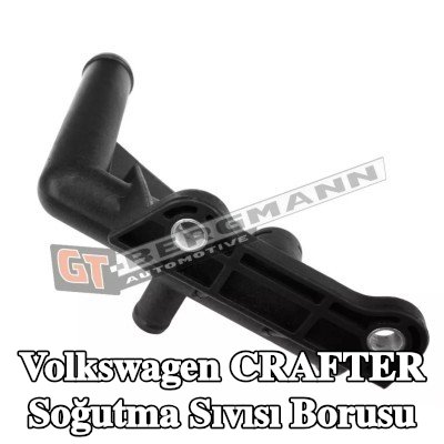 GT-BERGMANN Soğutma suyu borusu Silindir Kafası, Boyuna, sensörsüz — 2008 Volkswagen Crafter