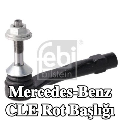 FEBI BILSTEIN Rot ucu Ön Aks Sağ, 181mm, kilit somunu ile — Mercedes-Benz Cle