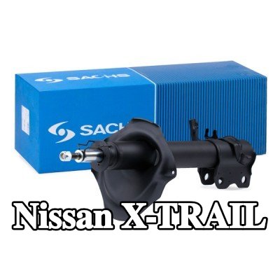 SACHS ممتص الصدمات للمحور الأمامي الأيسر, ضغط الغاز, دعامة نظام التعليق — 2012 Nissan X-trail