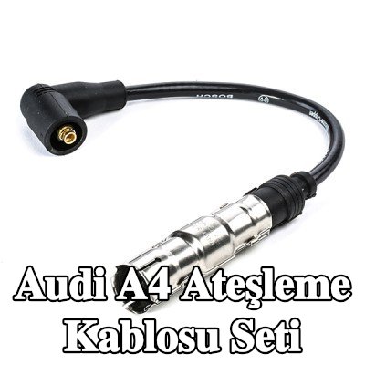 BOSCH Ateşleme kablosu seti — Audi A4