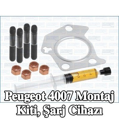 AJUSA Montaj Kiti, conta/sızdırmazlık elemanları ile şarj cihazı — Peugeot 4007