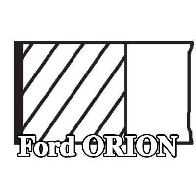MAHLE مجموعة حلقات المكبس — 1990 Ford Orion