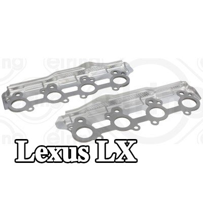 ELRING مجموعة حشيات، مشعب العادم — Lexus Lx