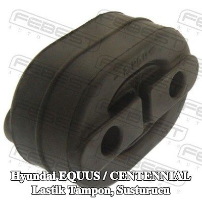 FEBEST Lastik tampon, susturucu Sağ Ön — 2002 Hyundai Equus / Centennial