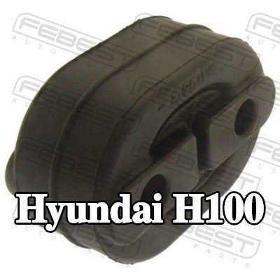 FEBEST مخمد مطاطي, كاتم الصوت الأمامي الأيمن — Hyundai H100