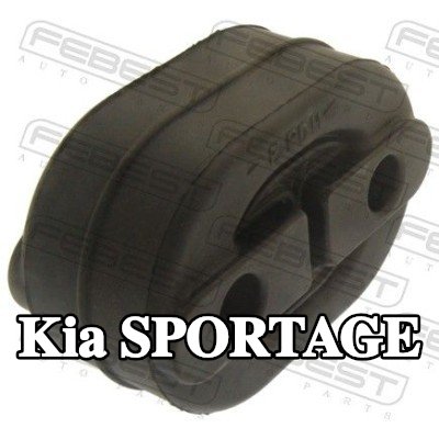 FEBEST مخمد مطاطي, كاتم الصوت الأمامي الأيمن — Kia Sportage
