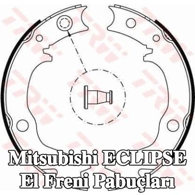 TRW El freni pabuçları — 1990 Mitsubishi Eclipse