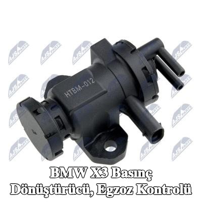 NTY Basınç dönüştürücü, egzoz kontrolü — BMW X3