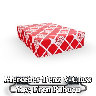 FEBI BILSTEIN Yay, fren pabucu — Mercedes-Benz V-Class