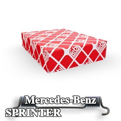 FEBI BILSTEIN زنبرك، حذاء الفرامل — Mercedes-Benz Sprinter