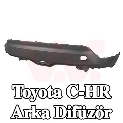 VAN WEZEL Arka difüzör — Toyota C-hr