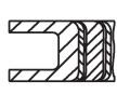 MAHLE Piston Segman Kiti — Nissan X-trail (3)