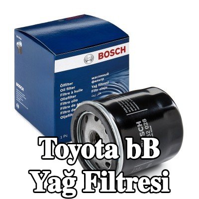 BOSCH Tek çek valflı yağ filtresi — 2002 Toyota bB