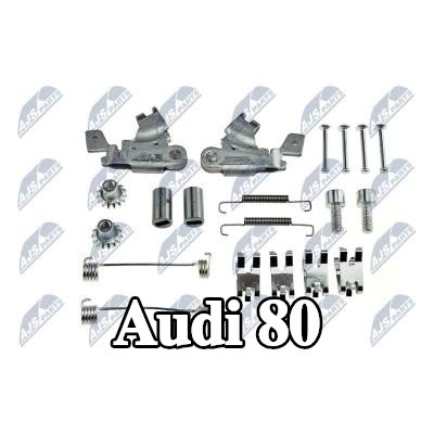NTY معدل حذاء الفرامل للمحور الخلفي — Audi 80