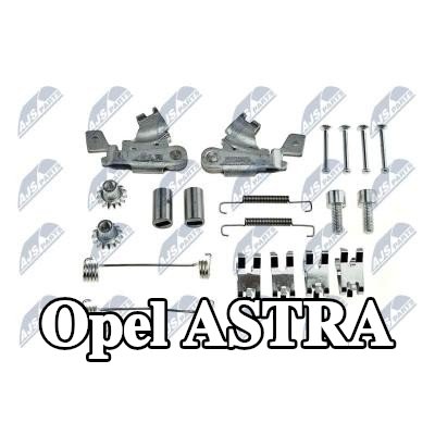 NTY معدل حذاء الفرامل للمحور الخلفي — Opel Astra