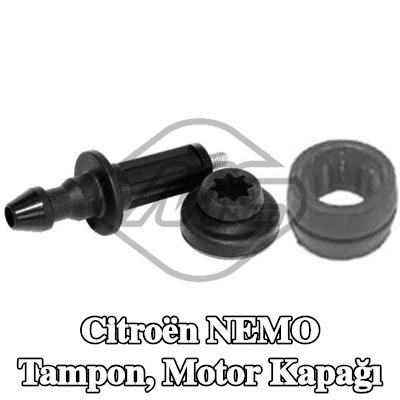 Metalcaucho Tampon, motor kapağı — Citroën Nemo