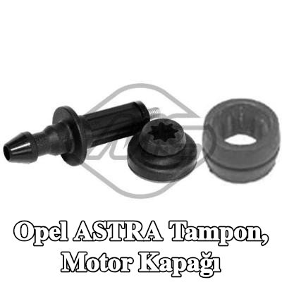 Metalcaucho Tampon, motor kapağı — 2010 Opel Astra