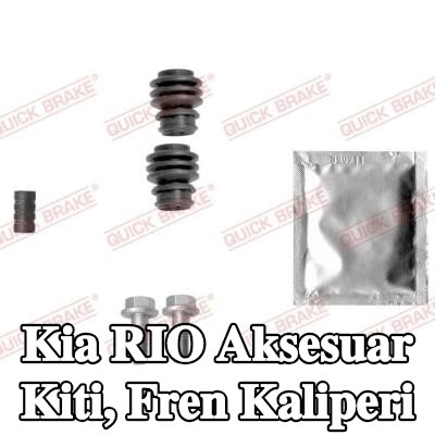QUICK BRAKE Aksesuar Kiti, fren kaliperi — 2011 Kia Rio