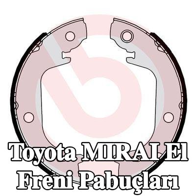 BREMBO El freni pabuçları — Toyota Mirai
