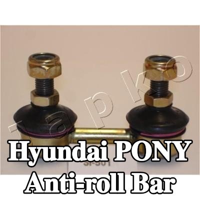 JAPKO Ön aks stabilizatör çubuğu, Arka Aks — Hyundai Pony