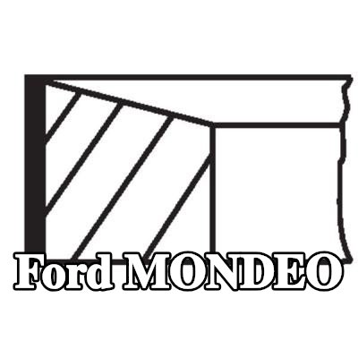 MAHLE مجموعة حلقات المكبس — Ford Mondeo